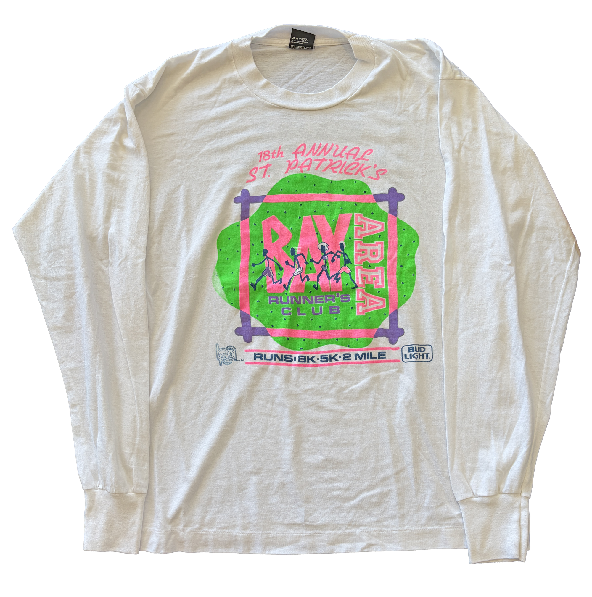 Running Supply x Running Wylder Vintage Bay Area St. Patrick's Day LS Tee