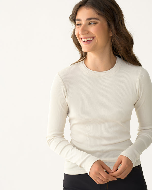 Hikerkind Ribbed Merino Longsleeve 01 - BETULA