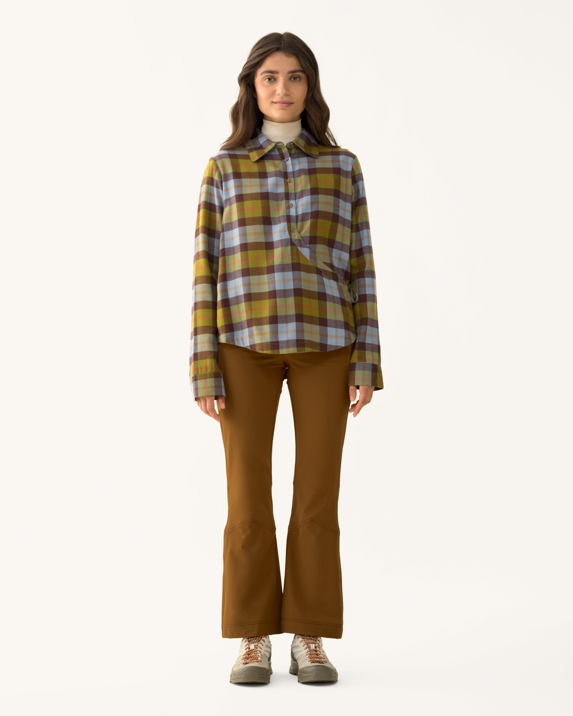 Hikerkind Front Field Flannel Shirt - Highland