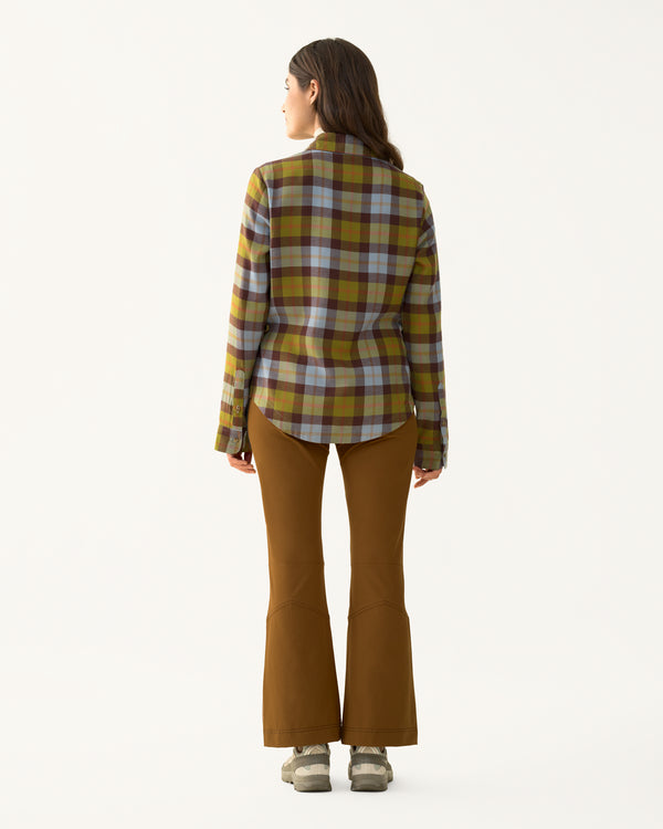Hikerkind Front Field Flannel Shirt - Highland