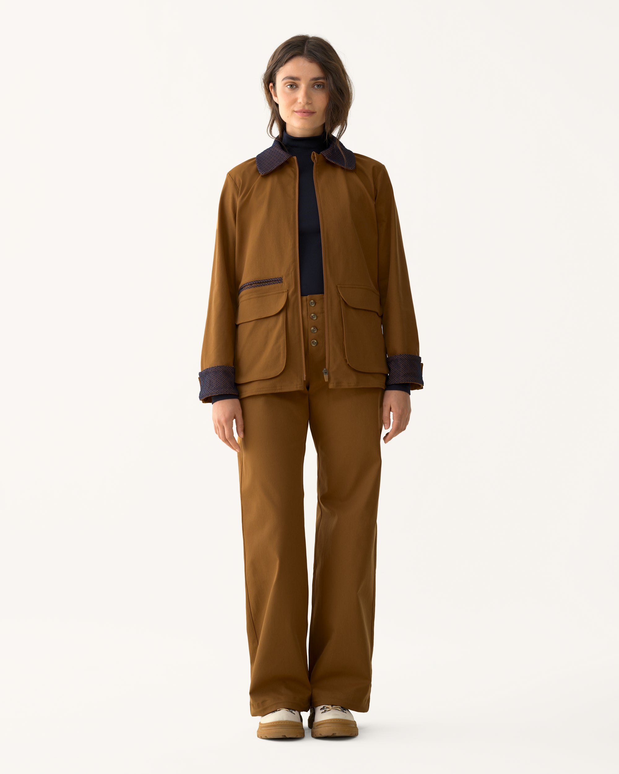 Hikerkind Front Field Jacket - Madrone