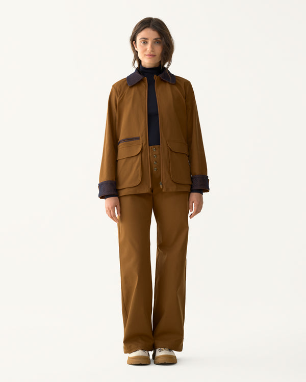 Hikerkind Front Field Jacket - Madrone