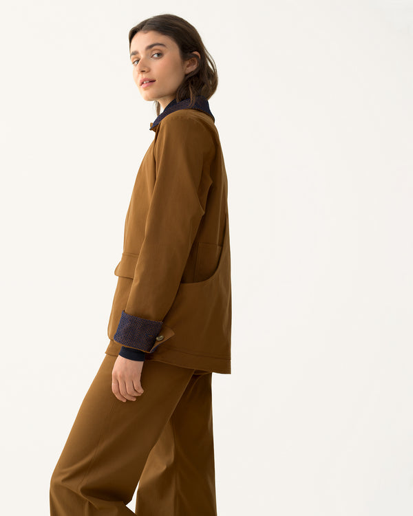 Hikerkind Front Field Jacket - Madrone