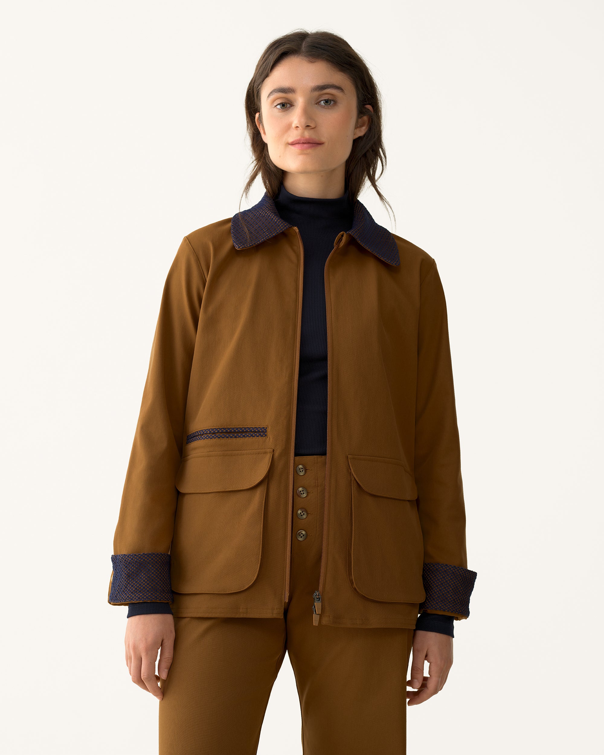 Hikerkind Front Field Jacket - Madrone