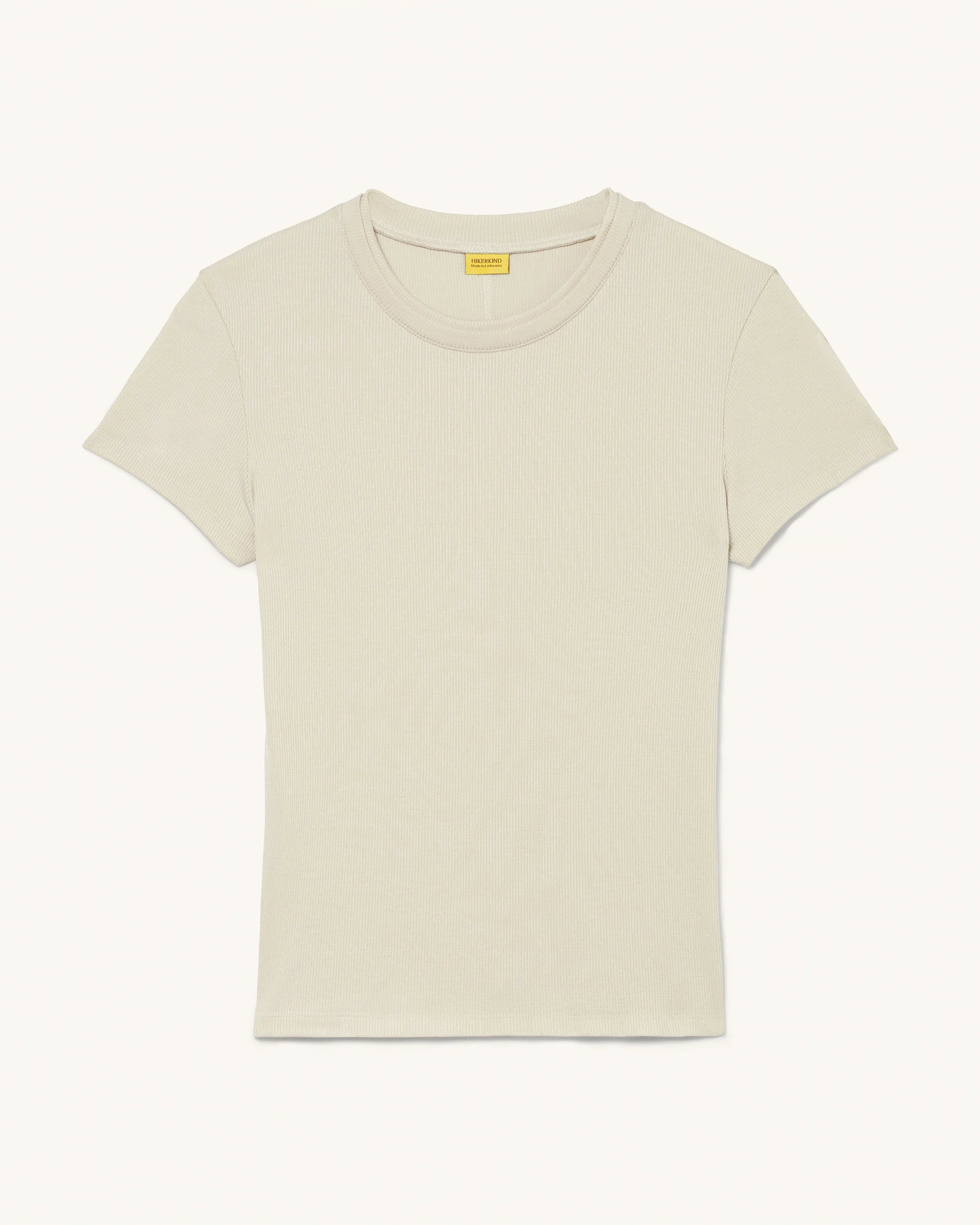 Hikerkind Ribbed Merino T-Shirt - Betula
