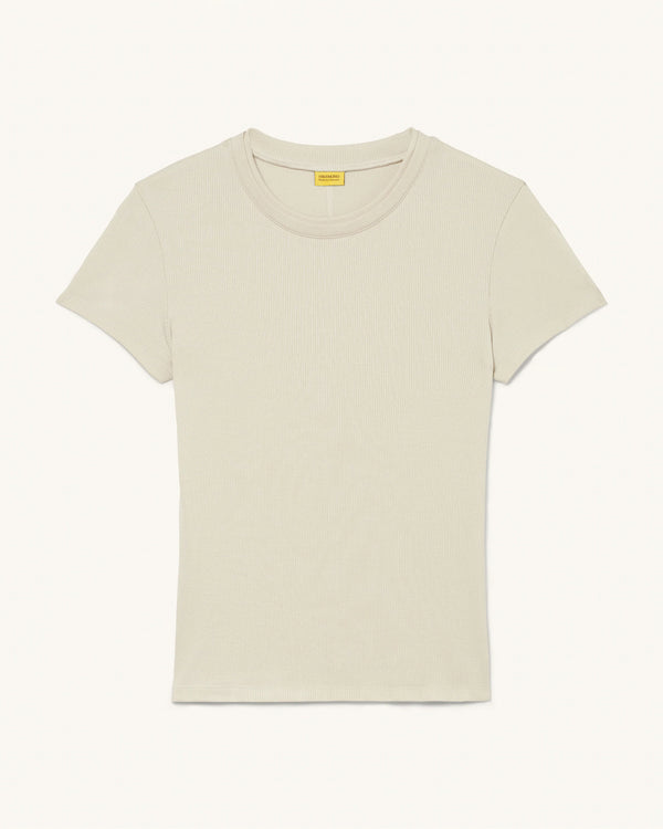 Hikerkind Ribbed Merino T-Shirt - Betula