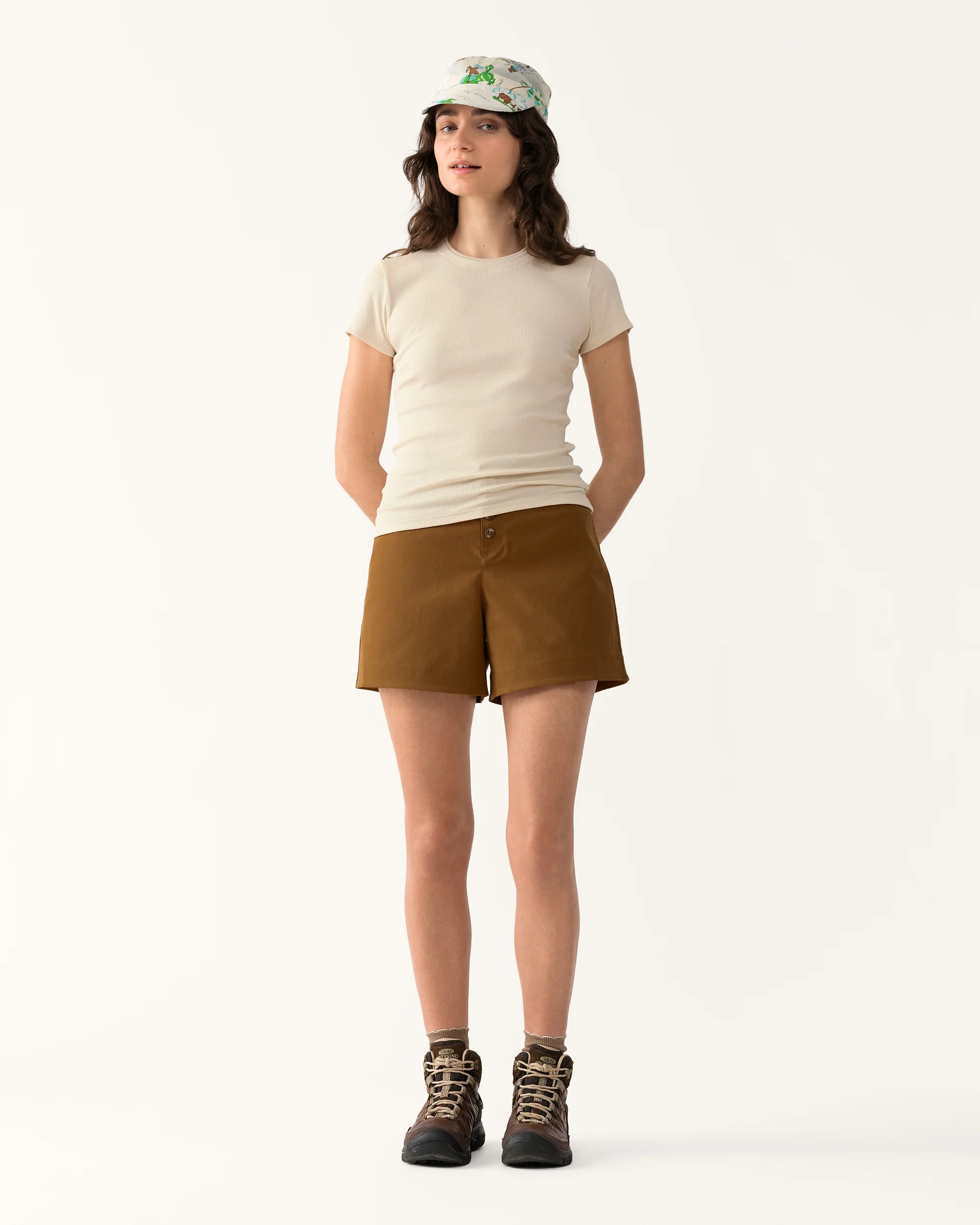 Hikerkind Ribbed Merino T-Shirt - Betula