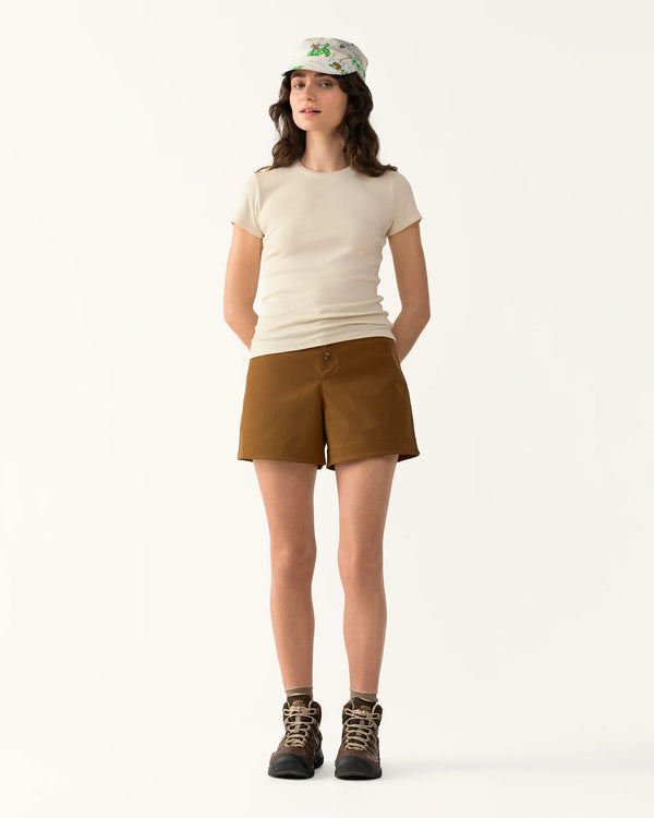Hikerkind Ribbed Merino T-Shirt - Betula