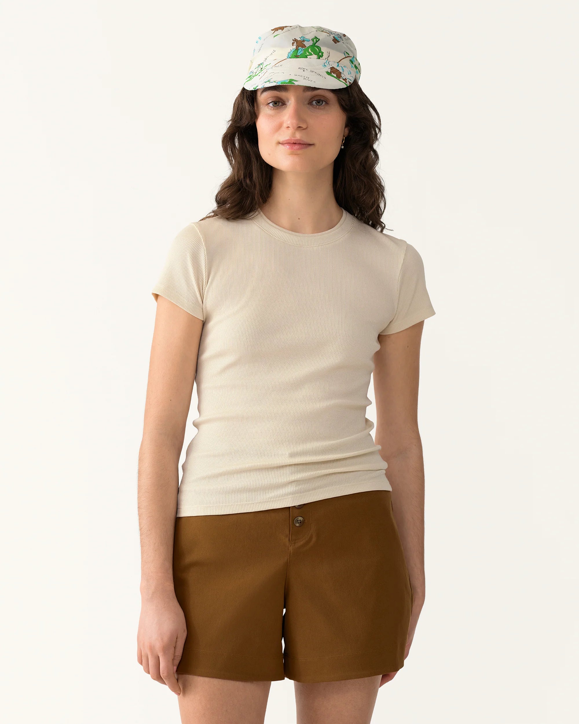 Hikerkind Ribbed Merino T-Shirt - Betula