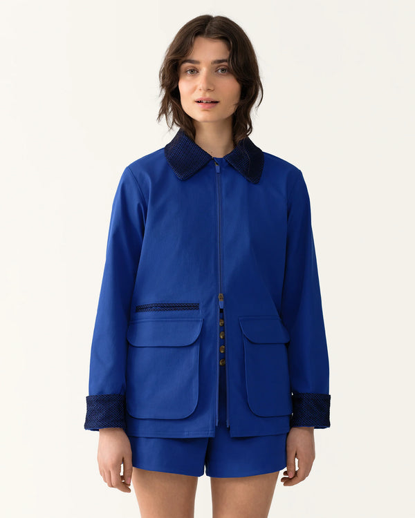 Hikerkind Front Field Jacket - Lazurite