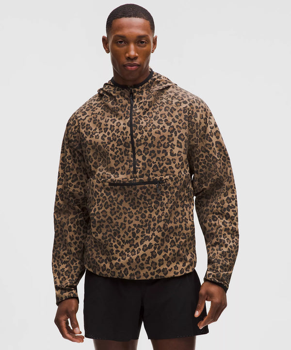 Lululemon Multi-Pocket Running Anorak - True Leopard