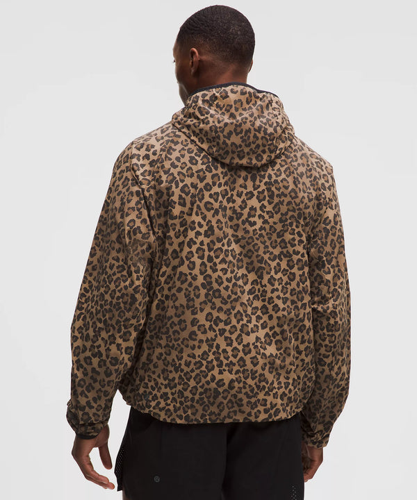 Lululemon Multi-Pocket Running Anorak - True Leopard