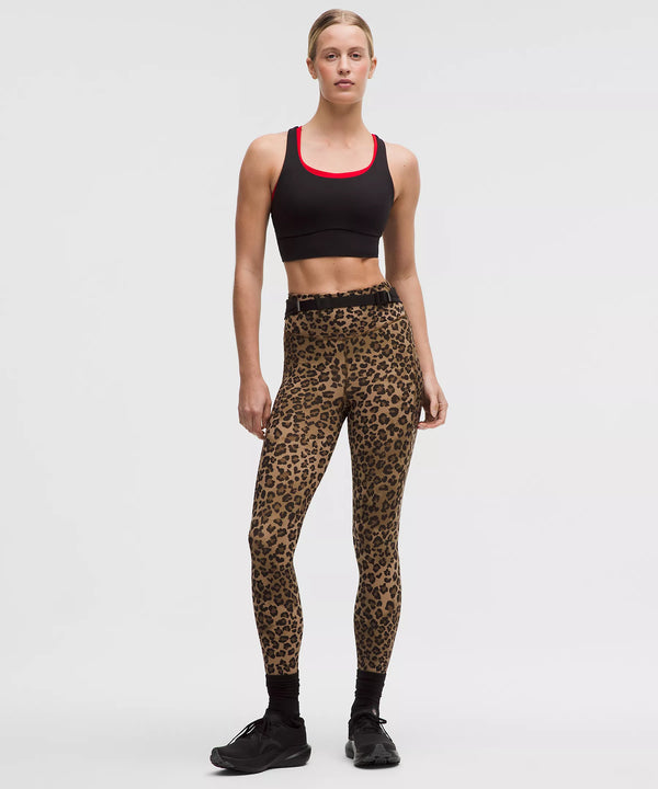 Lululemon Women's Fast and Free High-Rise Tight 25" - True Leopard