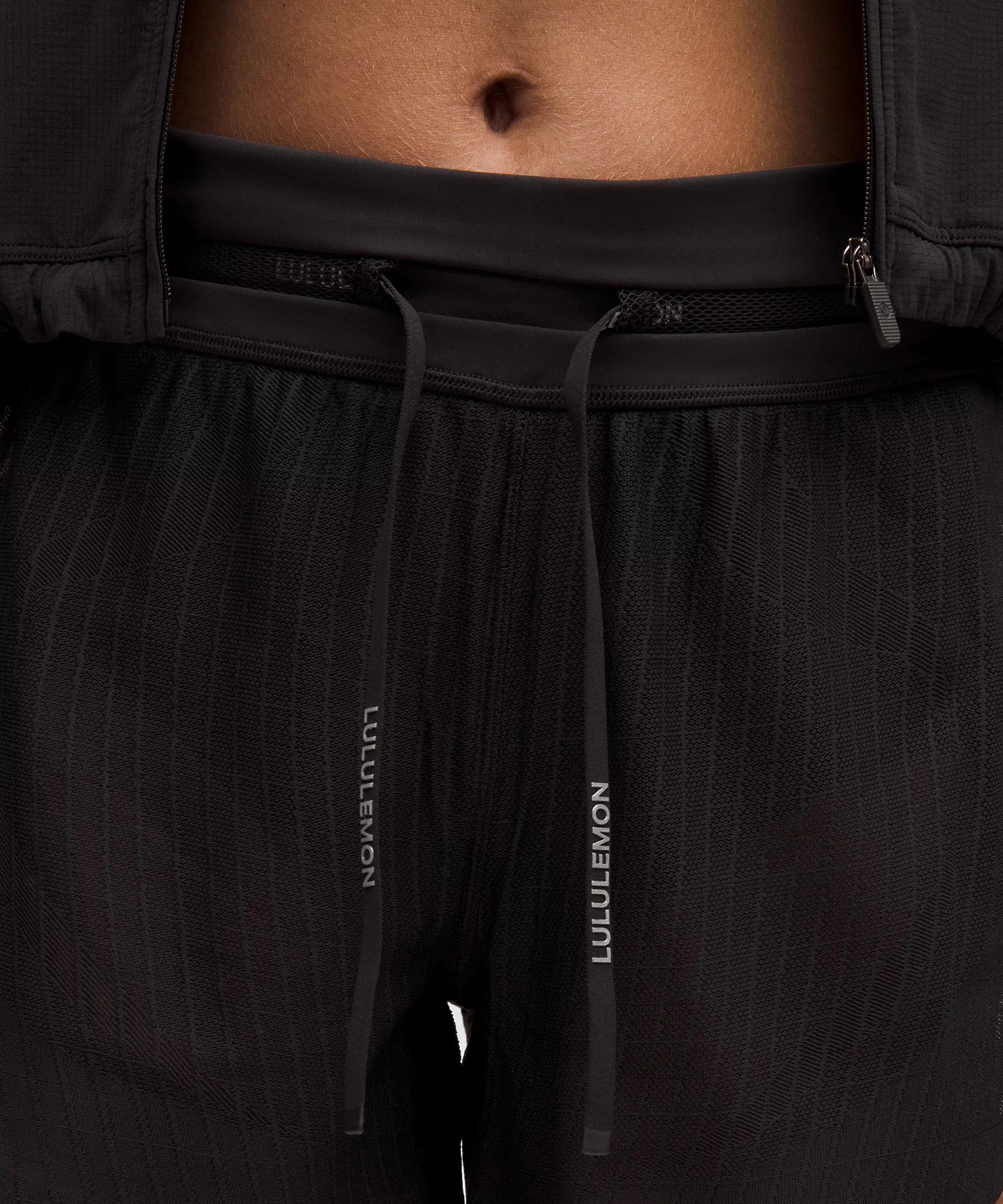 Lululemon Women's Fast and Free Air Flow Mid RIse 3" - Black