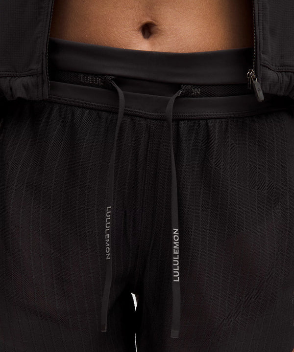 Lululemon Women's Fast and Free Air Flow Mid RIse 3" - Black