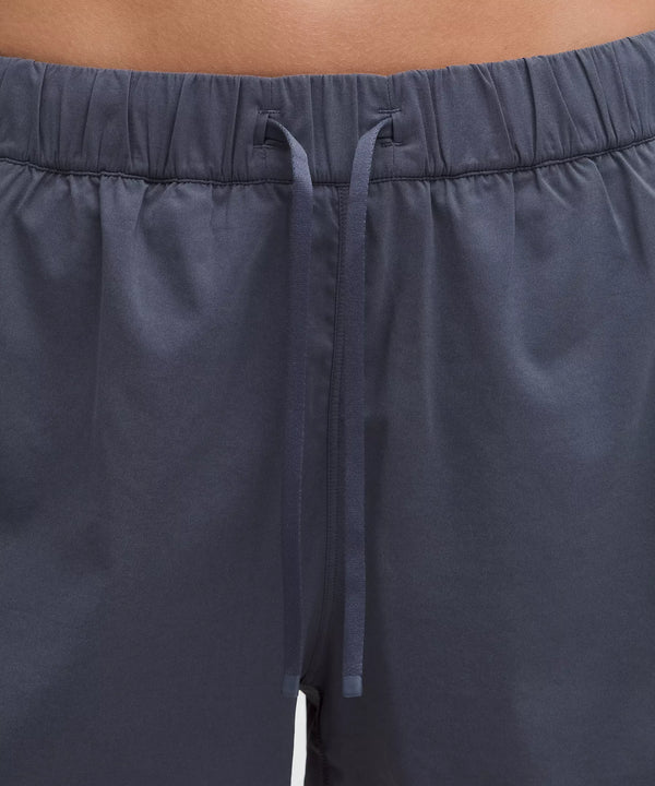 Lululemon Women's Two-Toned Mid-Rise Track Short 3" - Dusty Diamond / Luminous Aqua