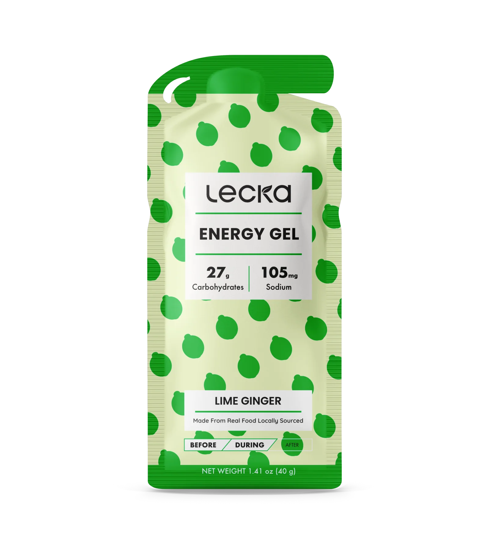 Lecka Energy Gel - Lime Ginger