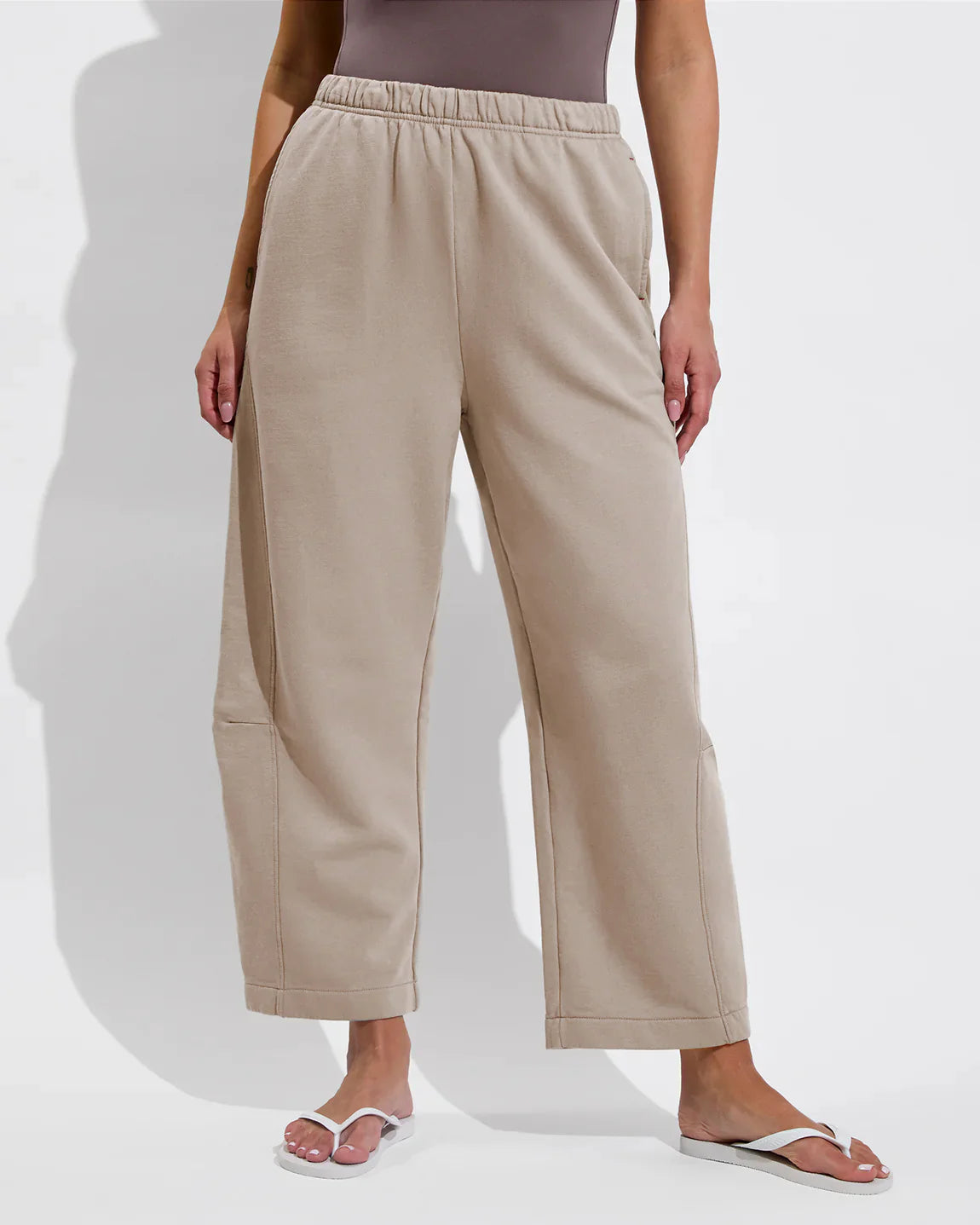 Left On Friday Beach Side Sweatpant - Beach (Taupe)