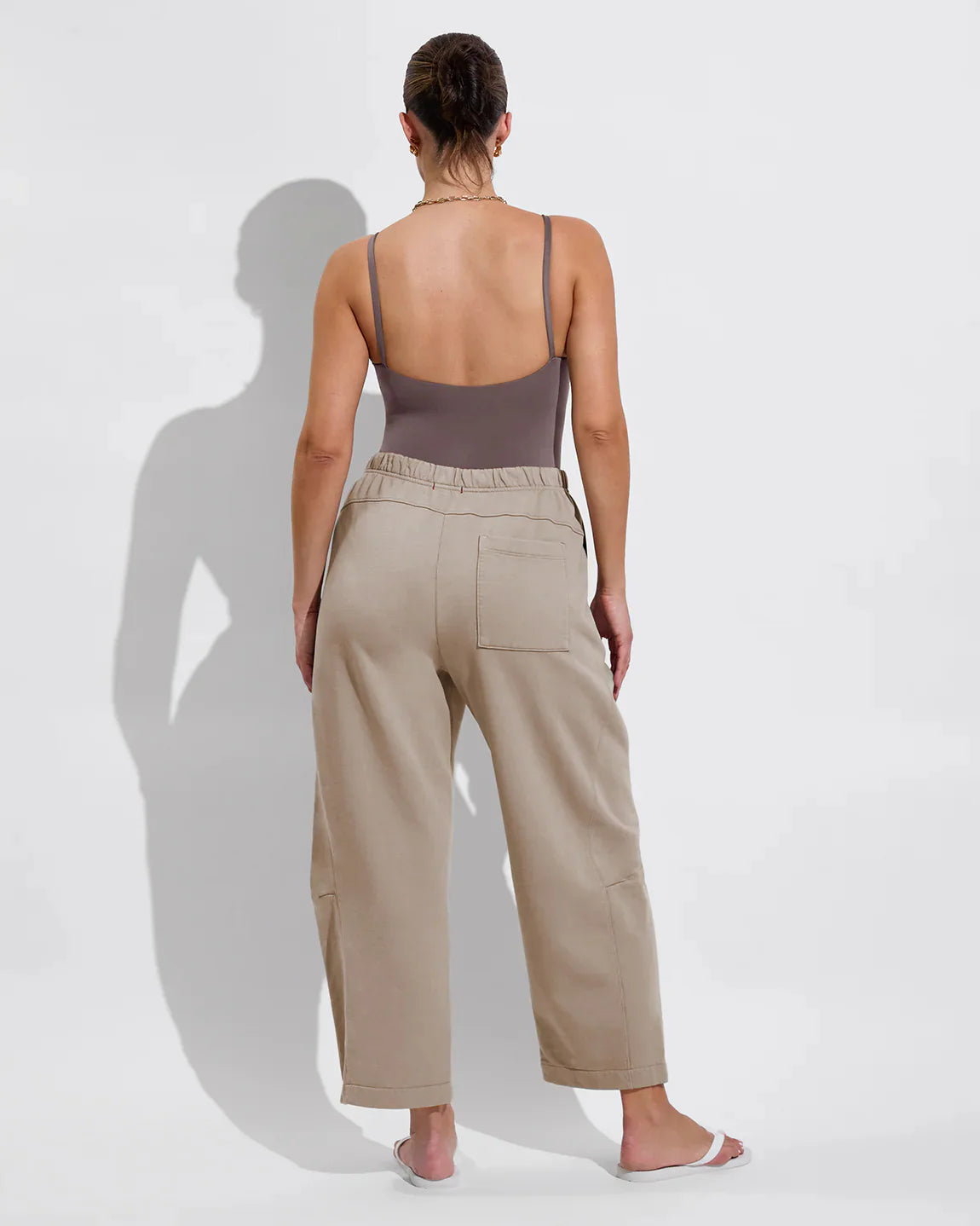 Left On Friday Beach Side Sweatpant - Beach (Taupe)