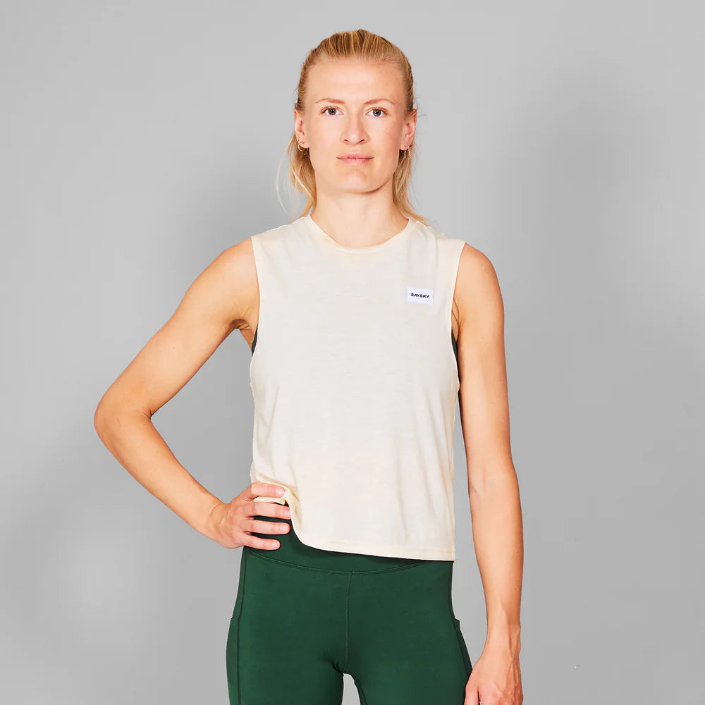 SAYSKY W's Clean Motion Tank - WHITE