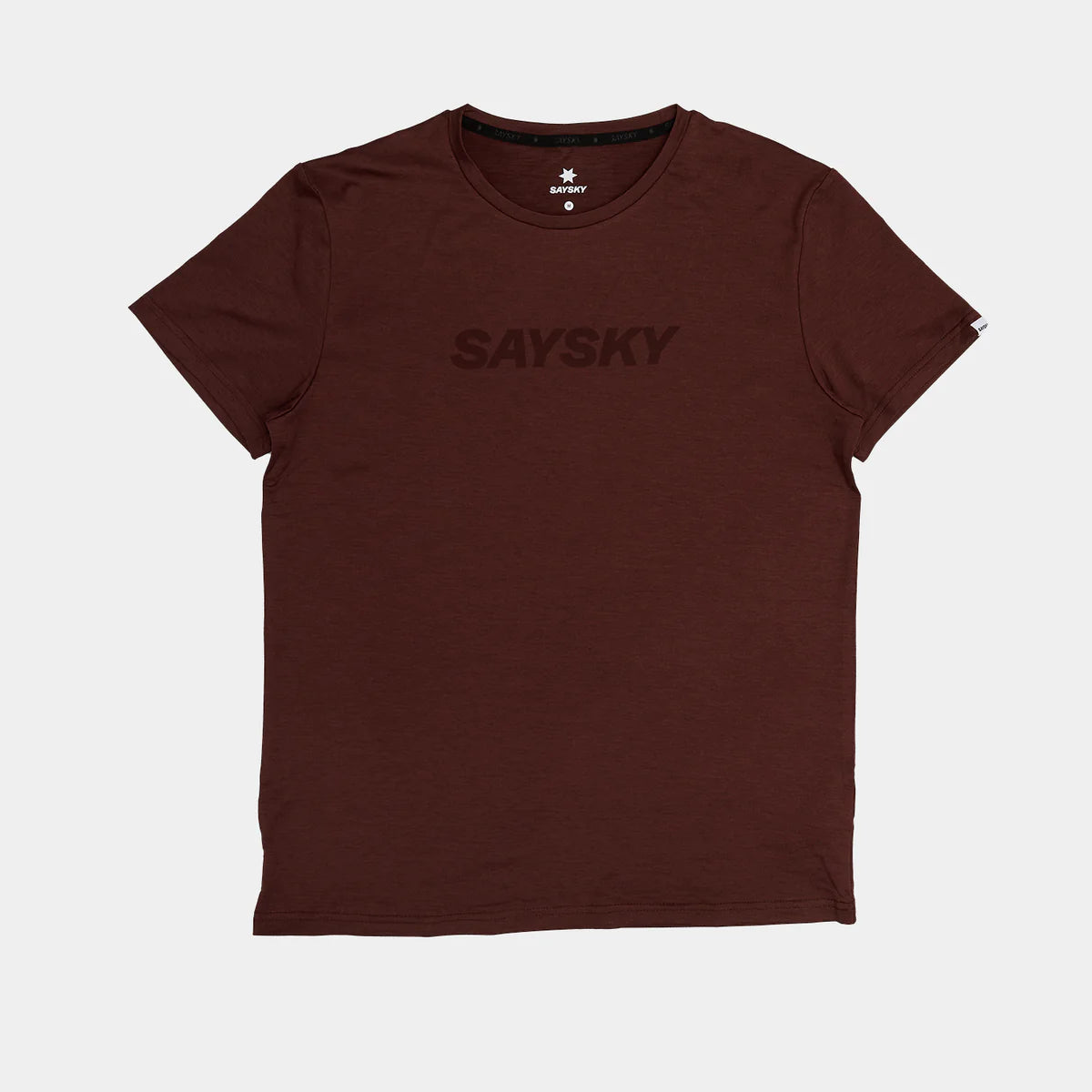 SAYSKY Men's Logo Pace T-Shirt - Red