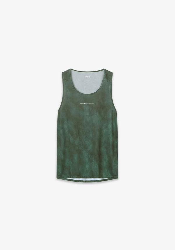 DOXA Men's ReRun Mist Singlet - Trekking / Green