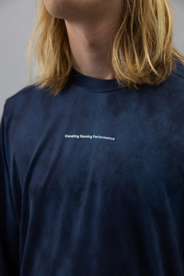 DOXA Men's ReRun Mist Tee LS - Indigo