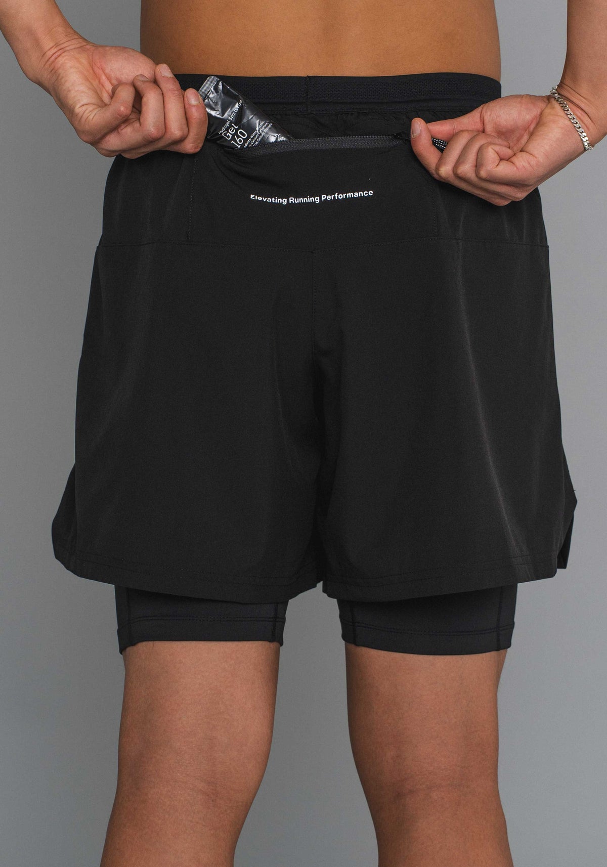 DOXA ReRun 2-in-1 Short - Black