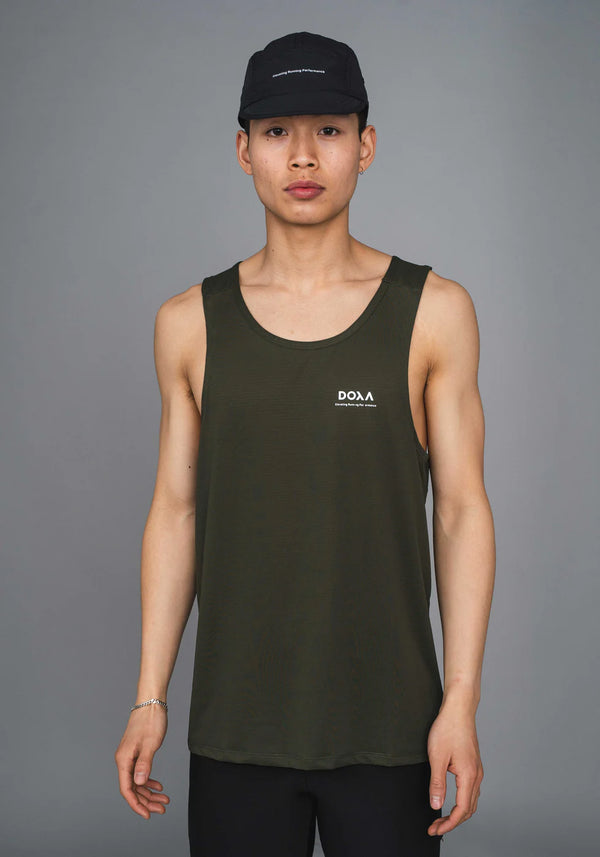 DOXA Men's ReRun Singlet - Forest