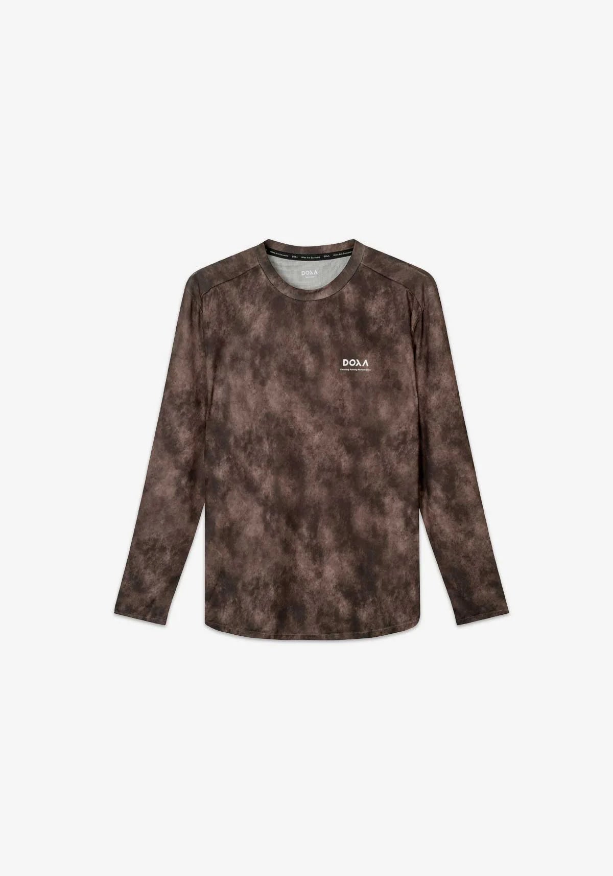 DOXA Men's ReRun Mist Tee LS - Taupe