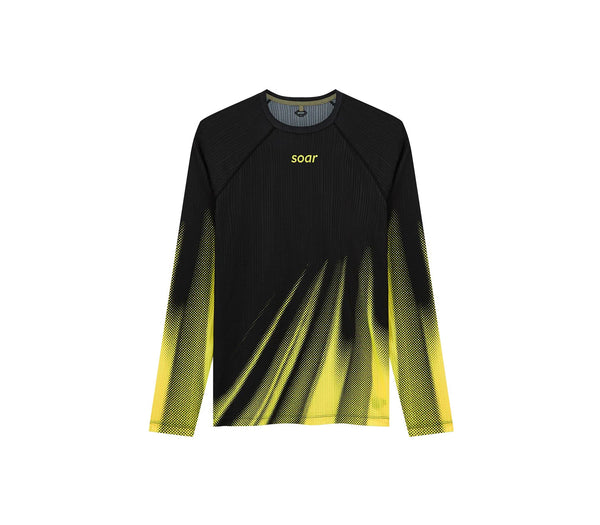 SOAR Men's Race Base - Yellow / Black Dot