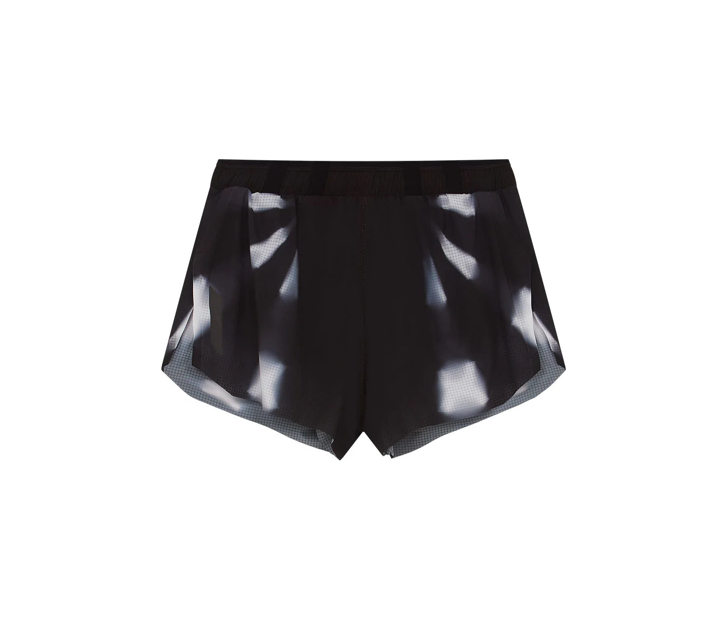 SOAR Running Men's Marathon Shorts - Black/White Kaleidoscope