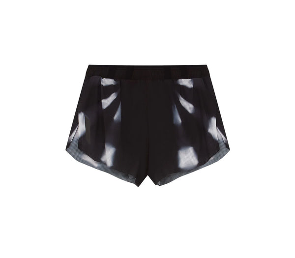 SOAR Running Men's Marathon Shorts - Black/White Kaleidoscope