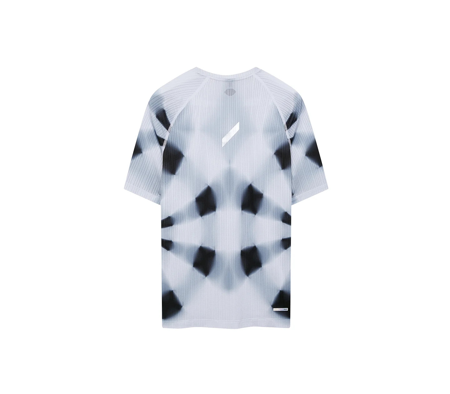 SOAR Men's Race Tee - White/Black Kaleidoscope