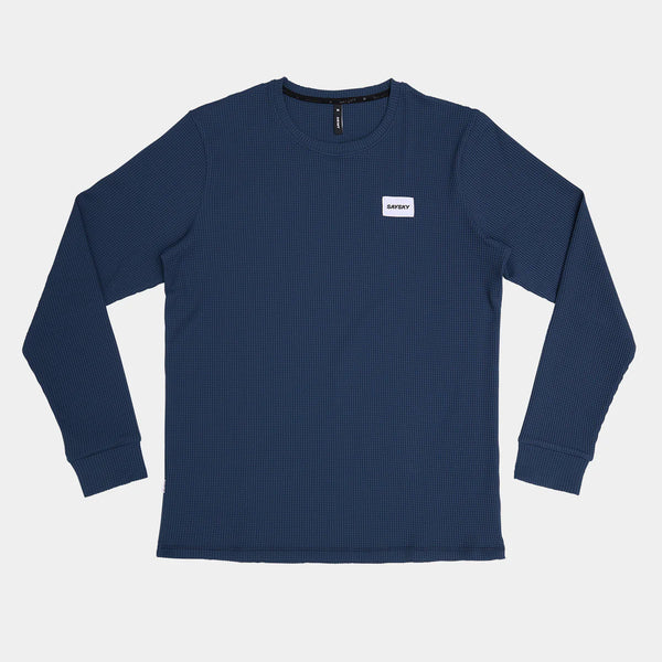 SAYSKY Motion Waffle Long Sleeve - Blue