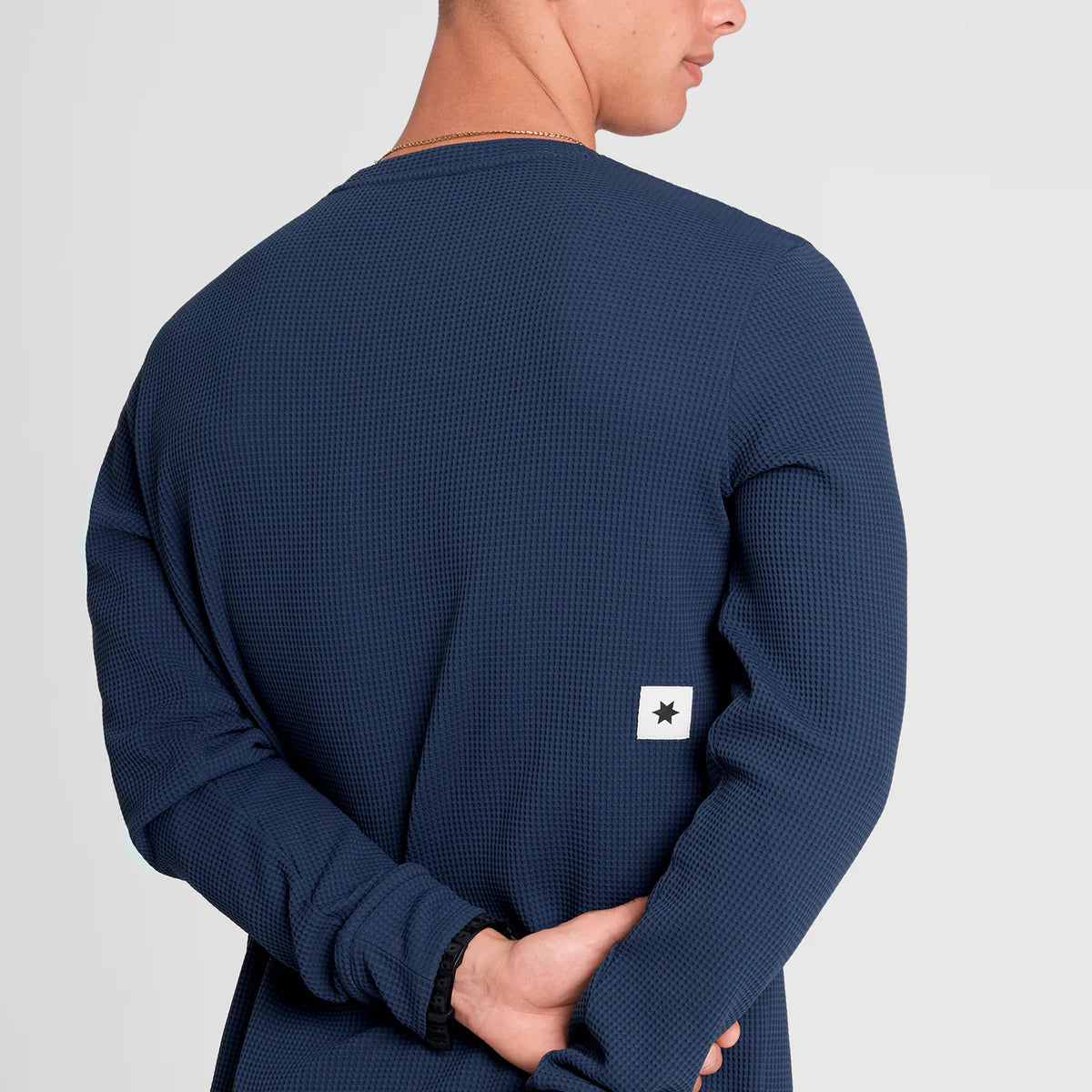 SAYSKY Motion Waffle Long Sleeve - Blue