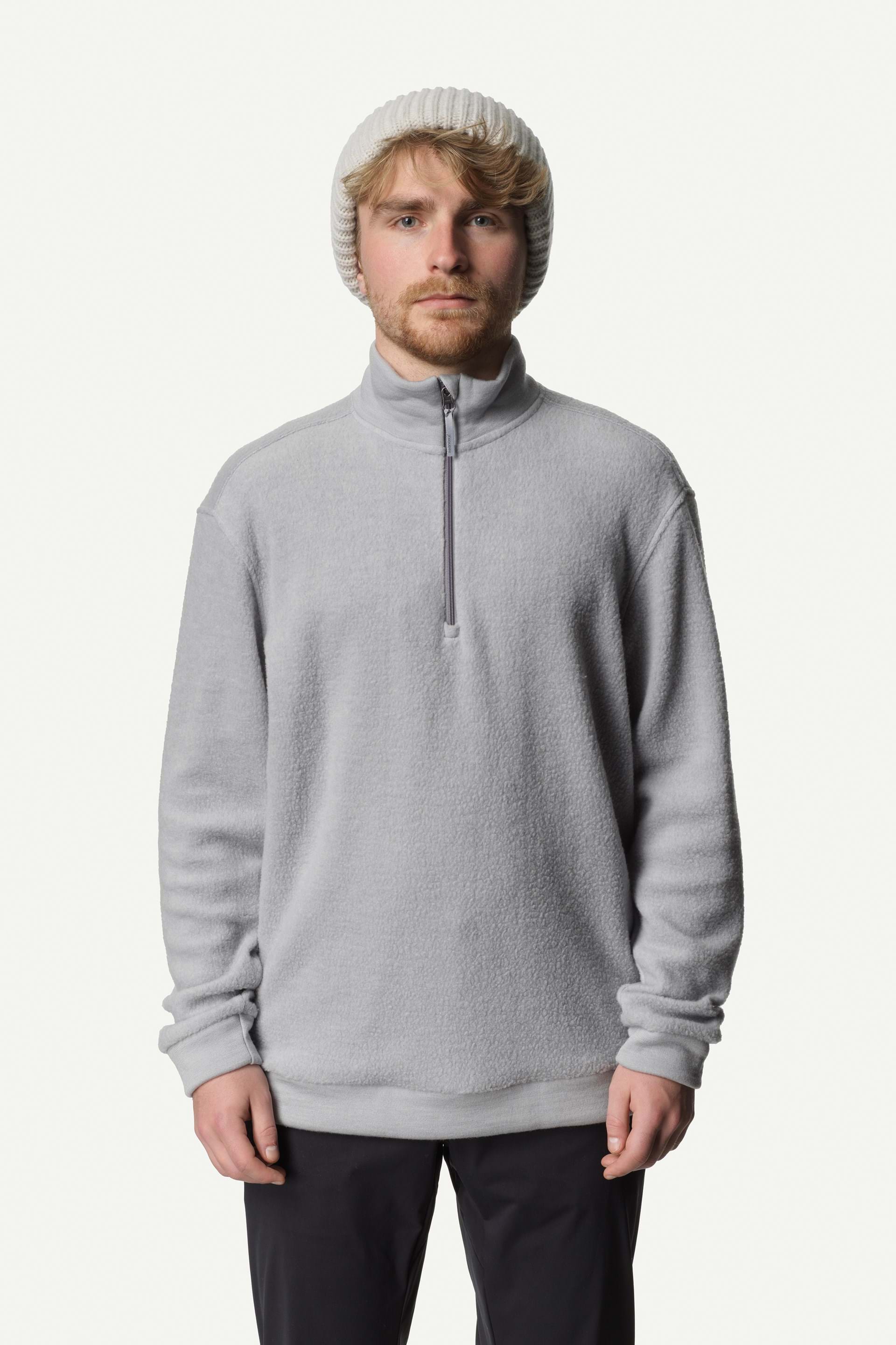 Houdini Men's Alto Half Zip - Cloudy Grey