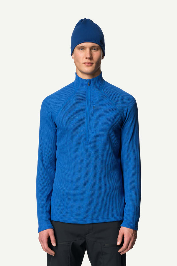 Houdini Men's Pace Half Zip - Sapphire