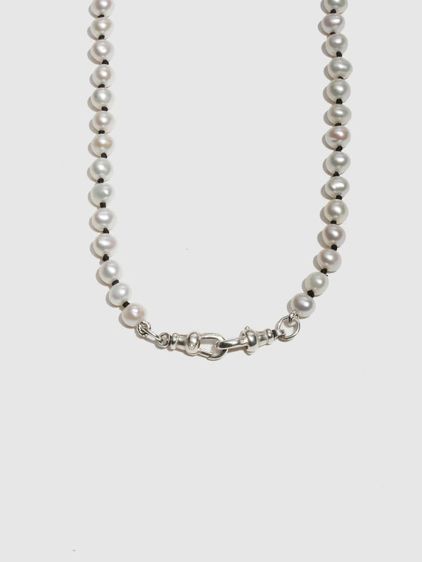 loren stewart Jewelry - Pearl Vintage Clip Chain