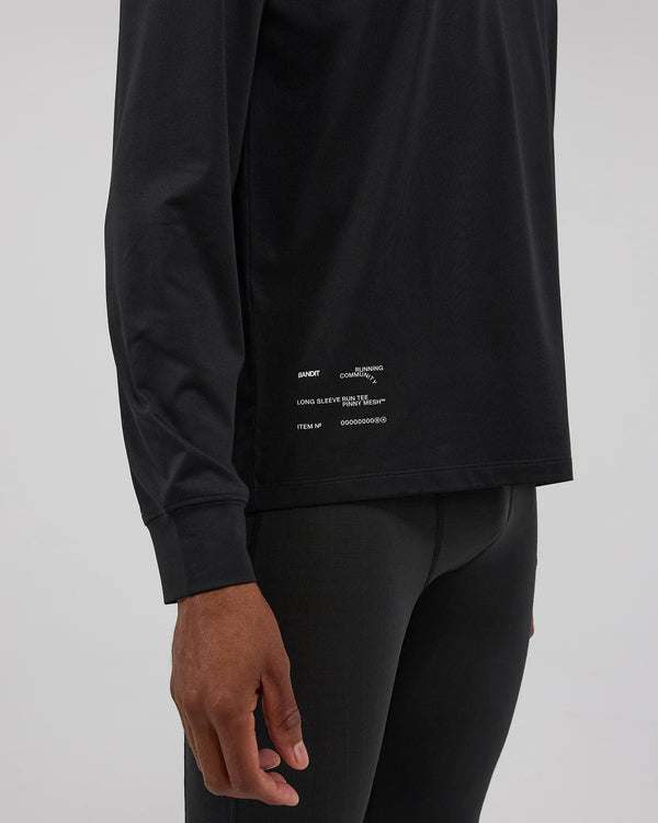 Bandit Unisex NanoMesh™ Fleura Long Sleeve - Black