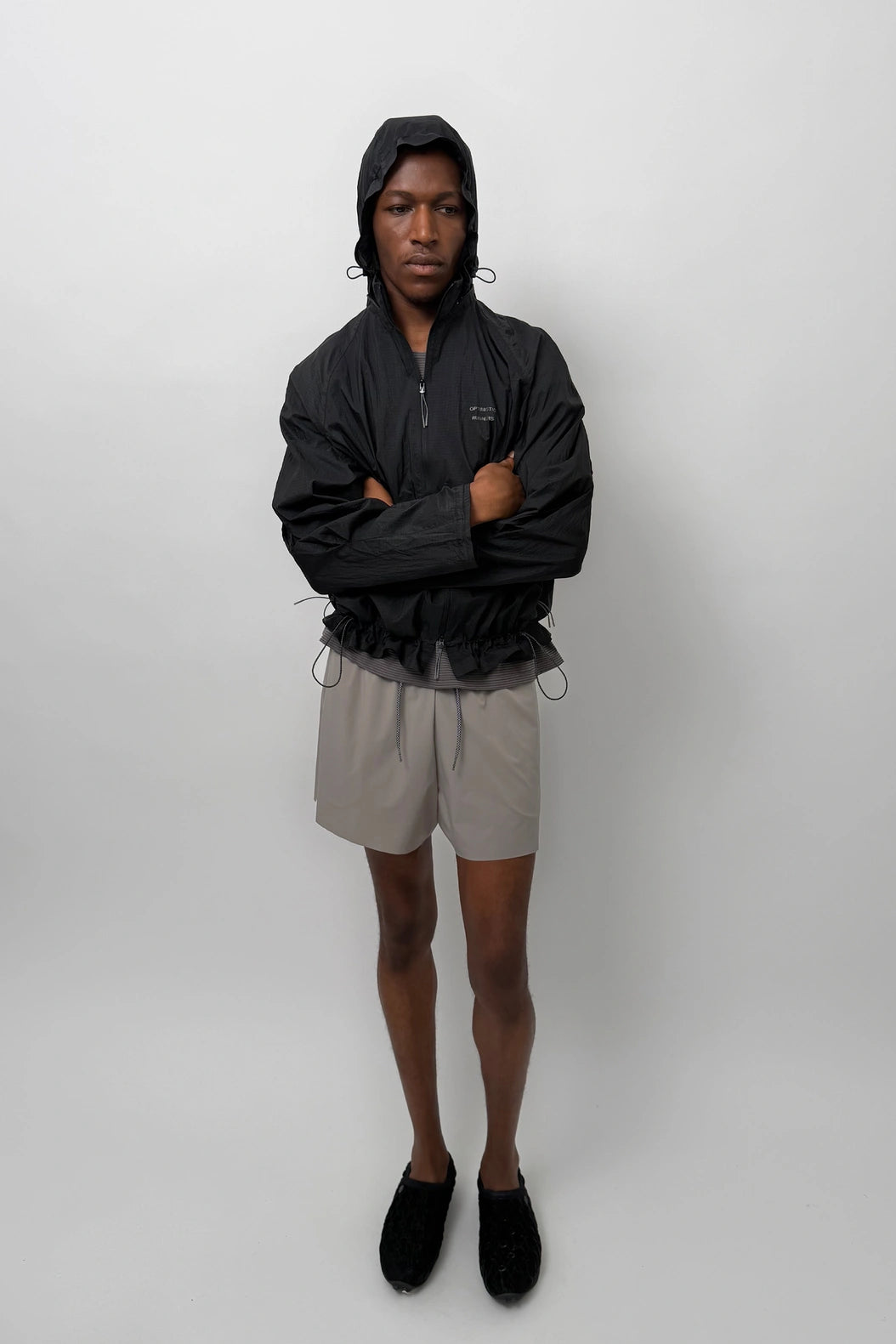 Optimistic Runners Nylon Jacket - Black