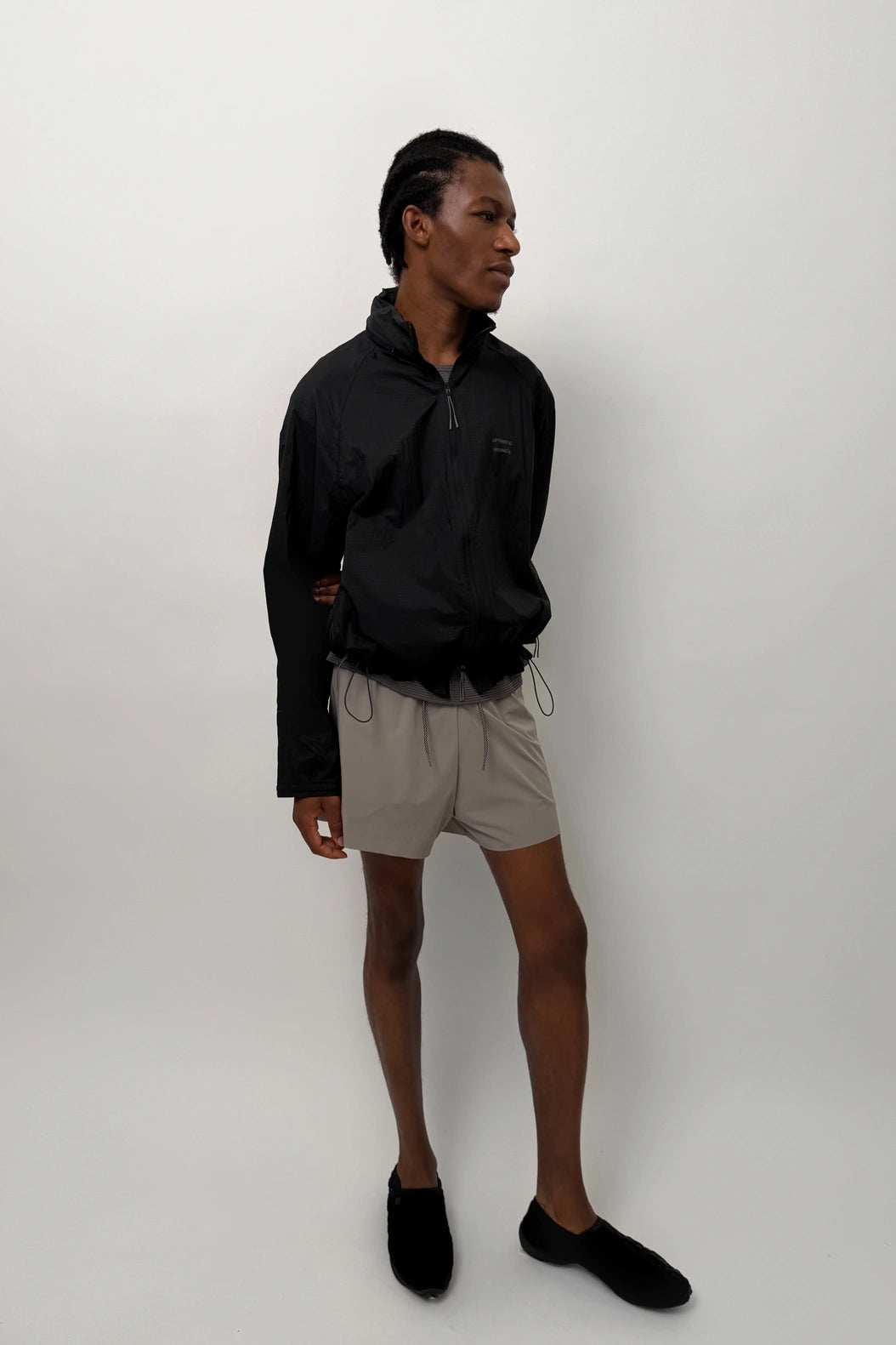 Optimistic Runners Nylon Jacket - Black