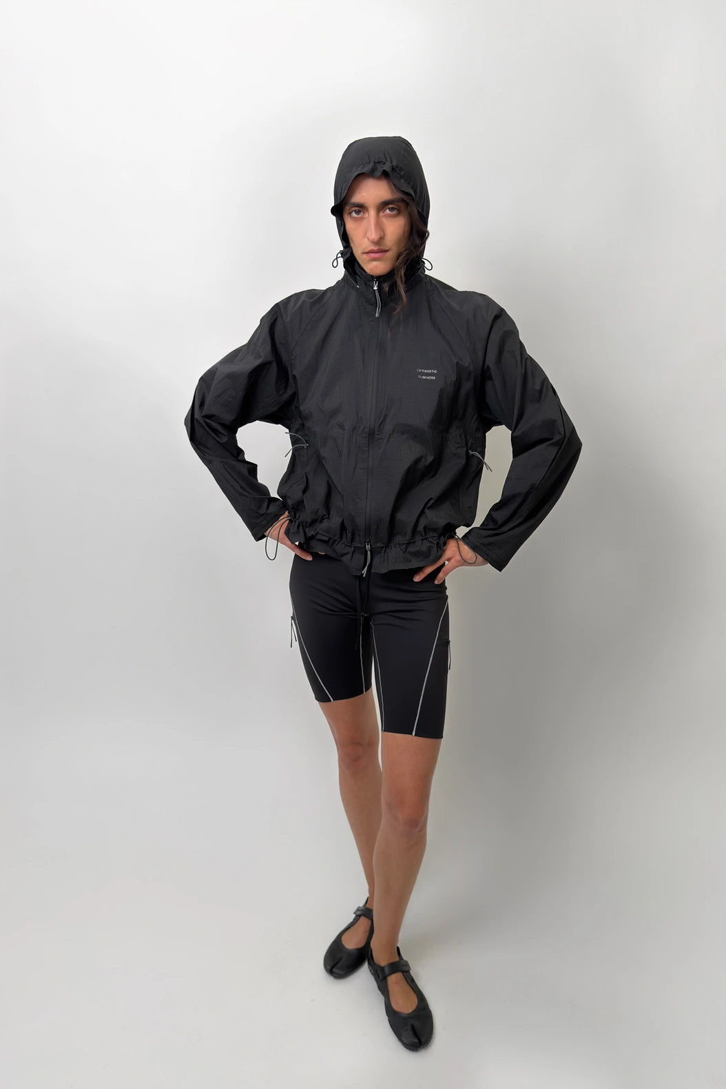 Optimistic Runners Nylon Jacket - Black