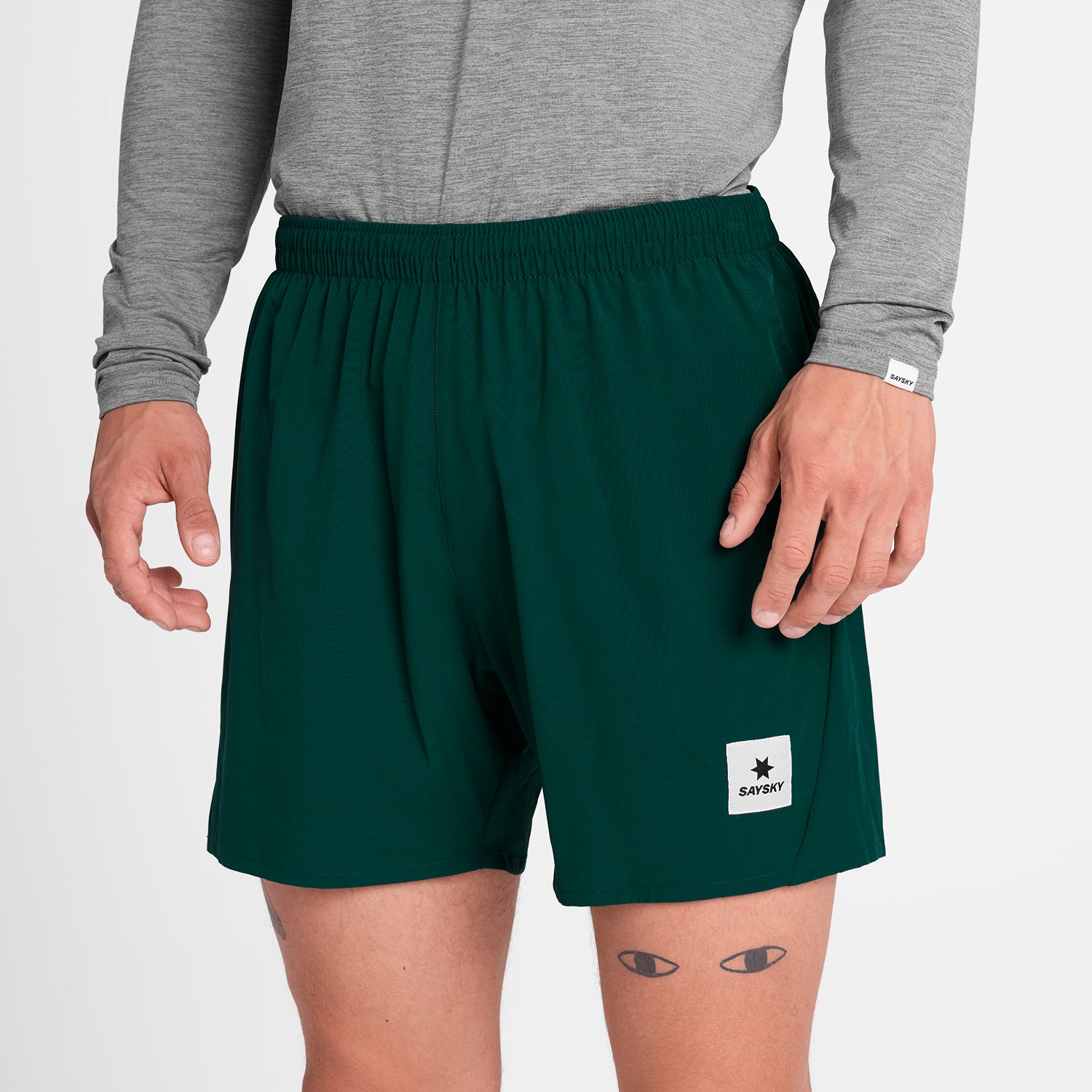 SAYSKY Men's Pace Shorts 5" - Green