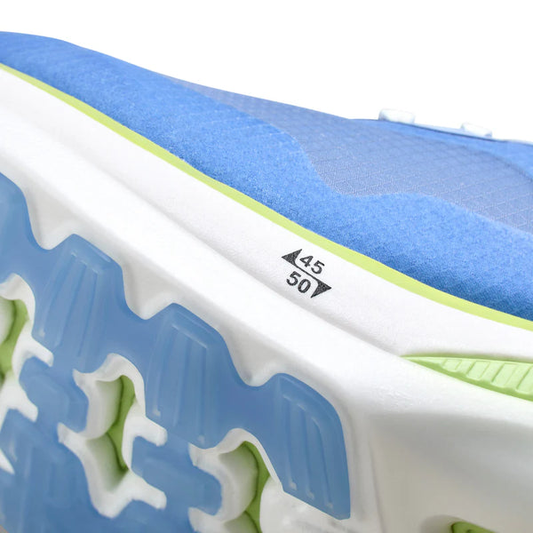 Hettas Alma Tempo - Chambray Blue + Green Glow