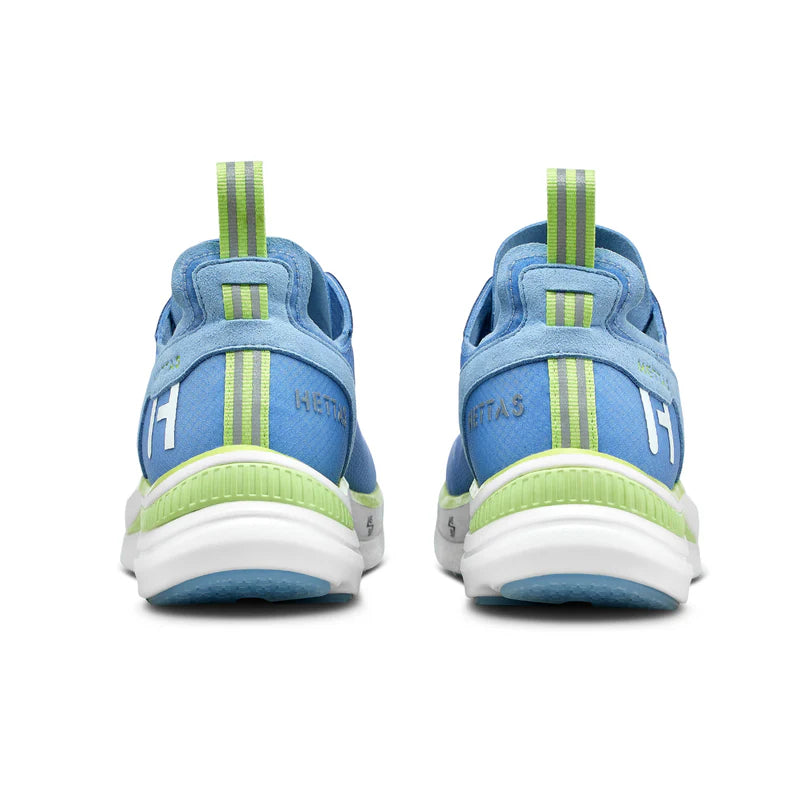 Hettas Alma Tempo - Chambray Blue + Green Glow