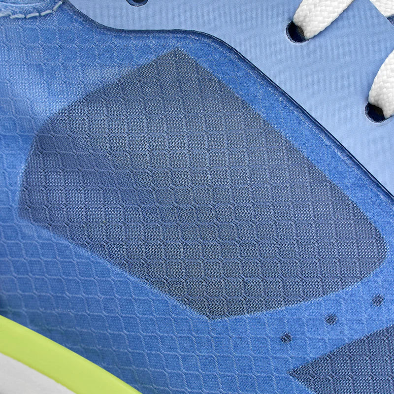 Hettas Alma Tempo - Chambray Blue + Green Glow