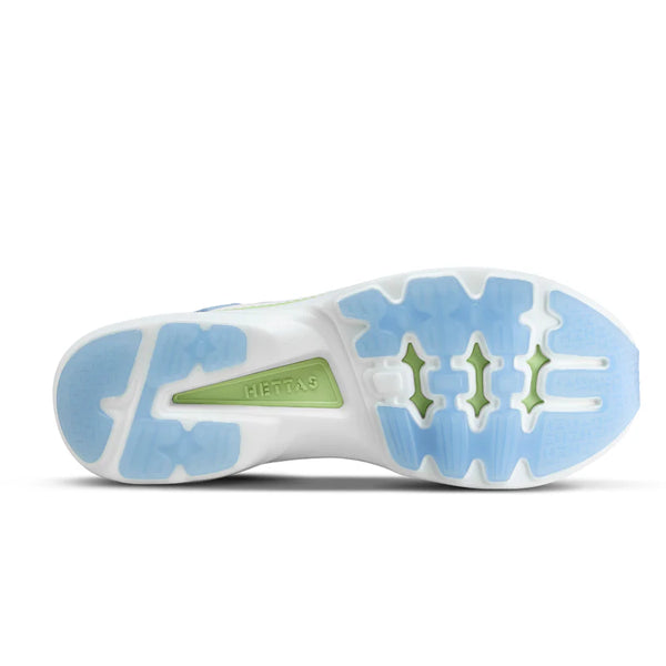 Hettas Alma Tempo - Chambray Blue + Green Glow