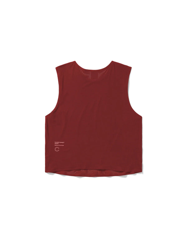 Currently Running - C-R™ Penultimate Crop Tee - Red Fade