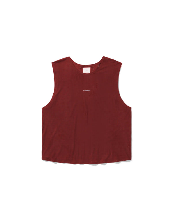 Currently Running - C-R™ Penultimate Crop Tee - Red Fade